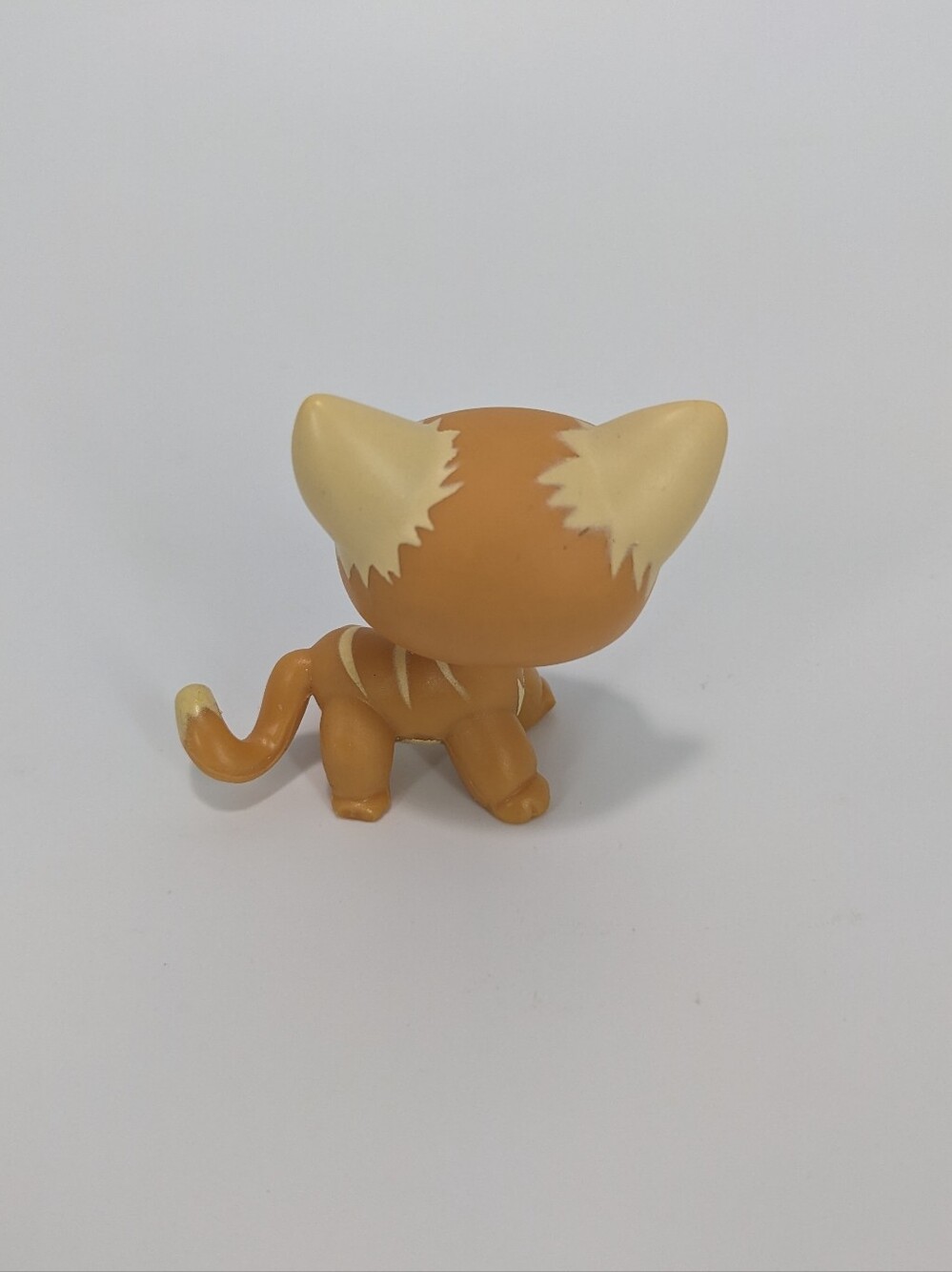 Littlest Pet Shop Puzzle Shorthair Cat Orange Tabby Figure Toy - Picture 7 of 8